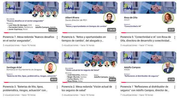 ponencias youtube